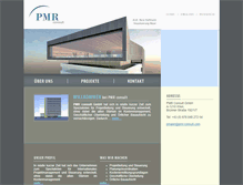 Tablet Screenshot of pmr-consult.com